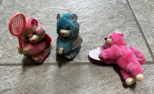 Tre peluches pupazzo clip anni - tre,