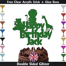 Cake topper glitter festa