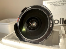 Rollei Rolleiflex Zeiss F- Distagon 16 mm f/2.8 HFT QBM mount SL 35/SL 350