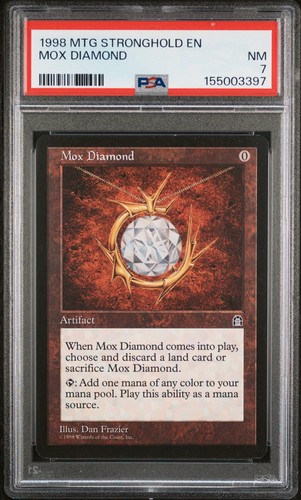 Mtg roccaforte mox - mtg, psa
