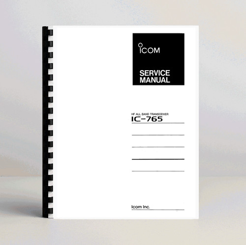 Manuale servizio icom - manuale,