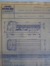 PERLINI LANCIA ESADELTA C 3 ASSI copia epoca Scheda omologazione 1969 ASI 