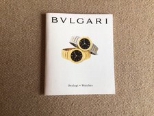 Libretto Booklet Bulgari