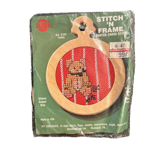 Kit punto croce vintage