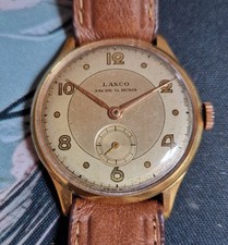 Orologio Lanco Anni 40 Dual