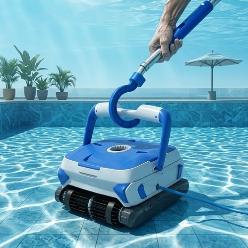 Stoccaggio bordo piscina per - a,