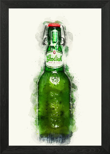 Quadro stampa tela poster - su,