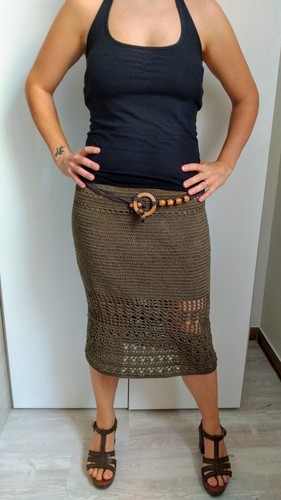 Gonna stile boho chic fatta - , a