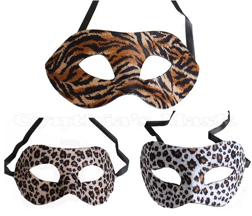 Maschera occhi stampa animale