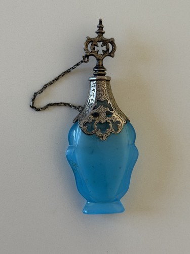 Flacon sels opaline et - à, en