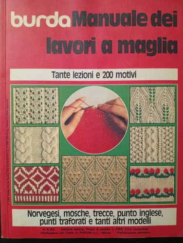 Burda manuale dei - dei, a