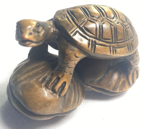 Netsuke antiche tartarughe - , e