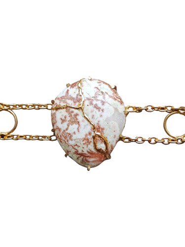 Bracciale cuore agata pizzo - cuore,