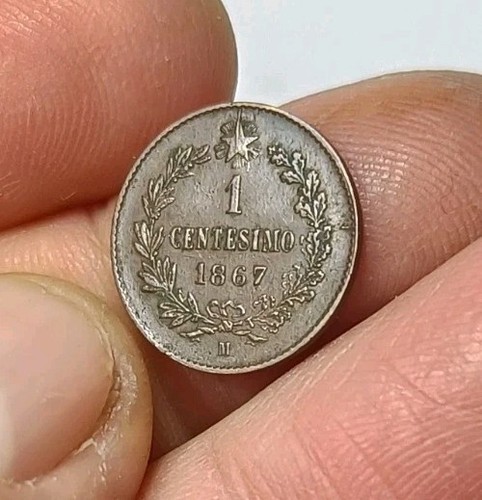 Moneta centesimo 1867 - 1,