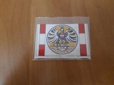 Auto e moto EDIS 1968 figurina adesiva scudetto n. 14 AUTOMOBILE CLUB AUSTRIA