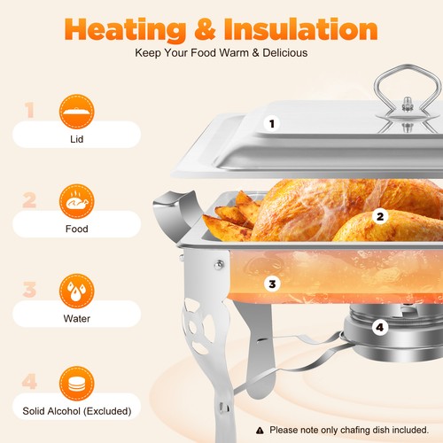 Chafing dish scaldavivande - chafing,
