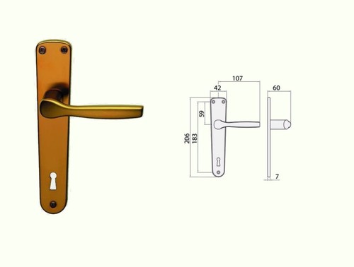 Coppia maniglie gabri alox - maniglie,
