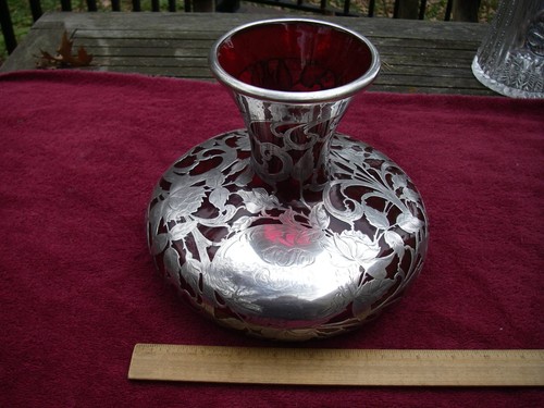 Vaso grande vetro - vetro, mirtillo