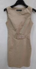 Sandro Ferrone roma abito vestito dress jacket giacca tg 40 s donna woman beige