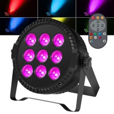 8x 135W PAR 4in1 9 LED RGBW