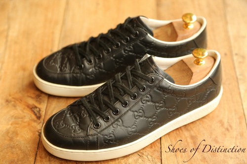 Gucci ace monogram nero - gucci,