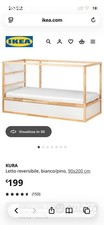 Letto a castello Ikea Kura 90