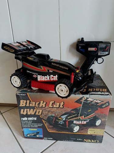 Nikko black cat - cat, 4wd