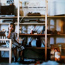 LP Throbbing Gristle D.o.A. The Third And Final Report + POSTER NEAR MINT