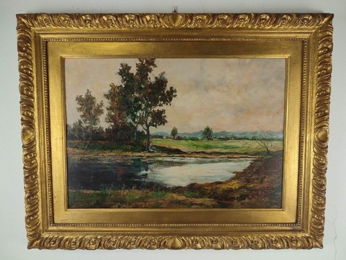 Mario gheduzzi paesaggio - paesaggio, con