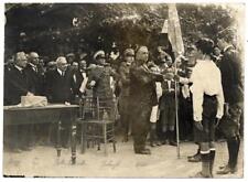 Roma Fascismo Cerimonia della consegna del gagliardetto 1922 Foto originale L270