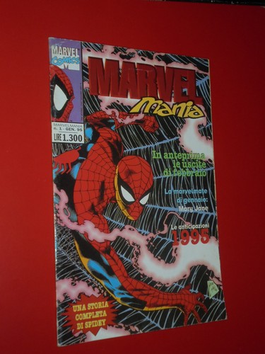Uomo ragno marvel mania 1 - mania,