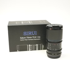 Sirui Saturn 75mm t2,9 Full Frame Anamorphic L-Mount