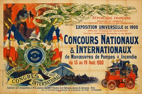 Pompiers concours 1900 rwwz - 1900,