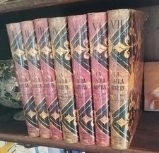 LA SACRA BIBBIA (7 VOLUMI) OPERA COMPLETA FABBRI ED. 1965