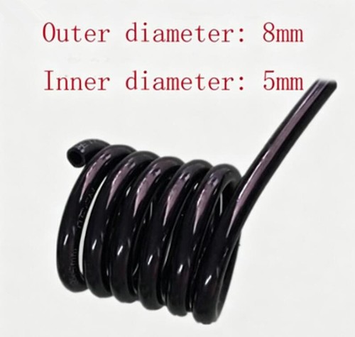 1pc 8x5mm spiral air hose - spiral,