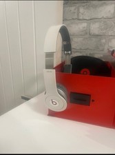 Cuffie Beats by Dr. Dre Solo HD con archetto cablato bianche con scatola funzionanti