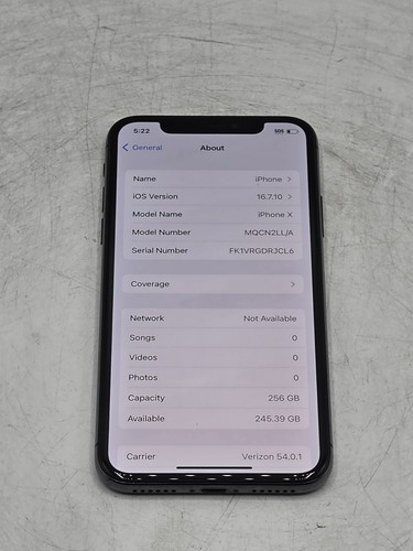 Apple iphone 256gb a1865 - apple,