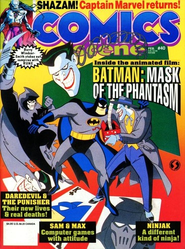 Comics scene magazine - comics,