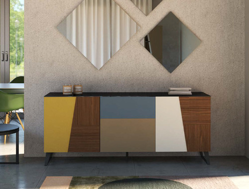 Credenza medusa 3ante laccata - medusa,