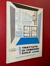 VITALI GHIANDA - TRATTATO DI DISEGNO EDILE (1958) Libro Architettura