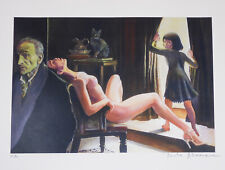 MANARA STAMPA FIRMATAOMAGGIO AL PITTORE BALTHUS P.A.