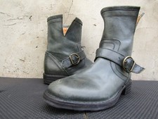 Stivaletti FIORENTINI + BAKER Eli Eternity in pelle con fibbia verde taglia EU 38 | US 8