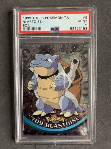 Pokémon topps blastoise - pokémon,