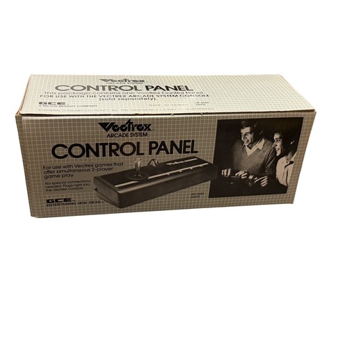Vectrex pannello controllo - vectrex,