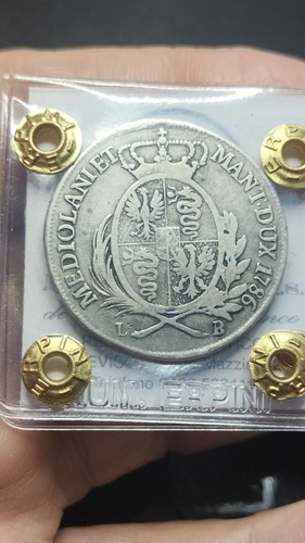 Scudo milano 1786 - 1/2, r2