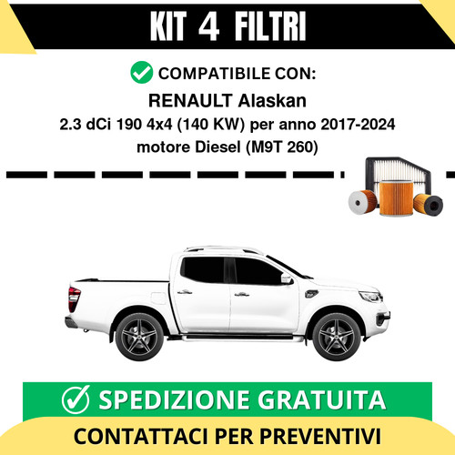 Kit filtri tagliando per - tagliando,