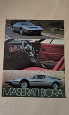Maserati Bora, depliant 1973