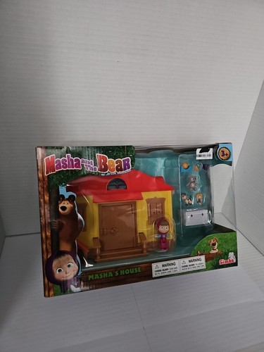 Masha orso playset casa - masha, e