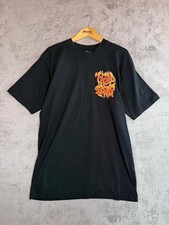 T-shirt Trapstar Black Flame