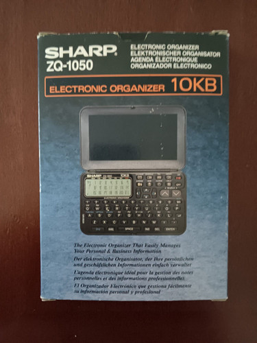 Electronic organizer vintage - electronic,